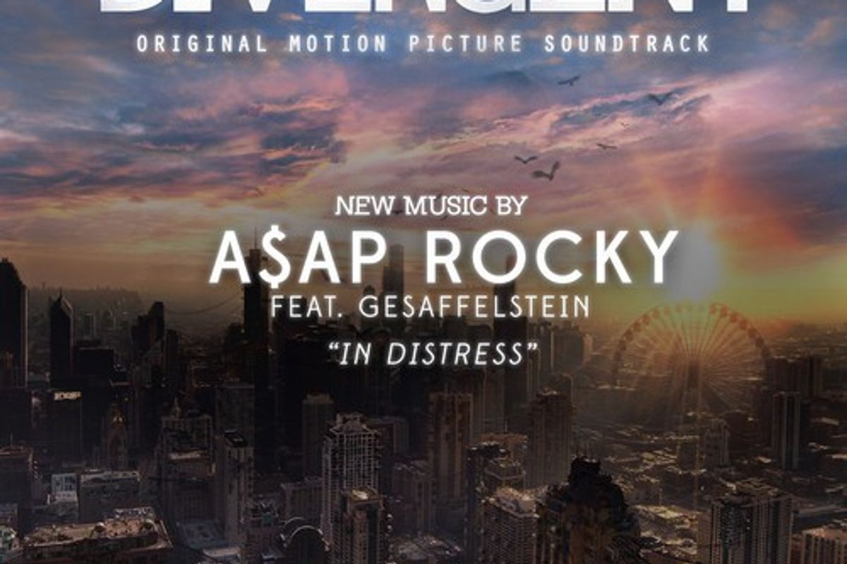 A$AP Rocky Teams With French Producer Gesaffelstein For "In Distress" From The 'Divergent' Soundtrack