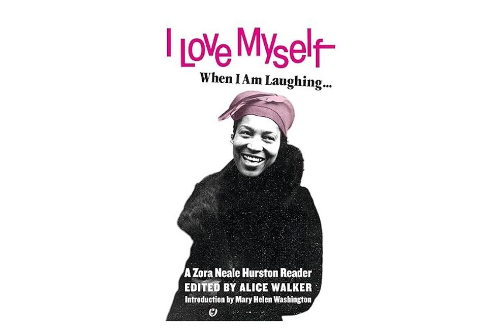 A book cover featuring a smiling Black woman.