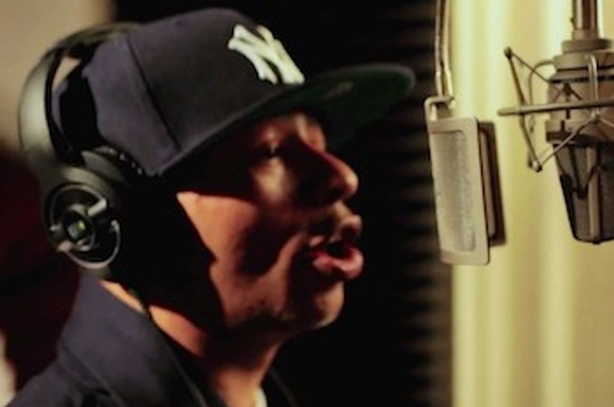 A.G. Represents Lovely For The D.I.T.C. Crew In The Fourth Installment Of DJ Premier's 'Bars In The Booth' Series.