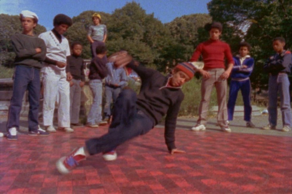 A scene from 'Wild Style.' 