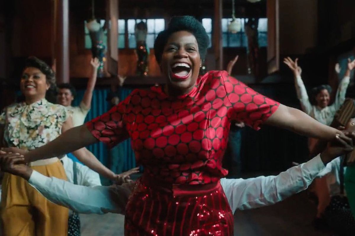 A screenshot from the trailer of 'The Color Purple' musical film adaptation. 
