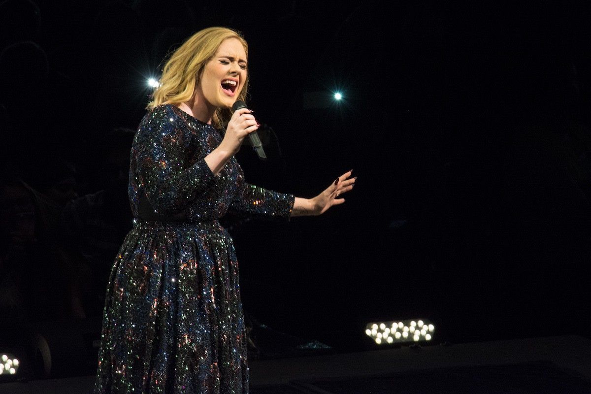 Adele performs at meo arena lisbon