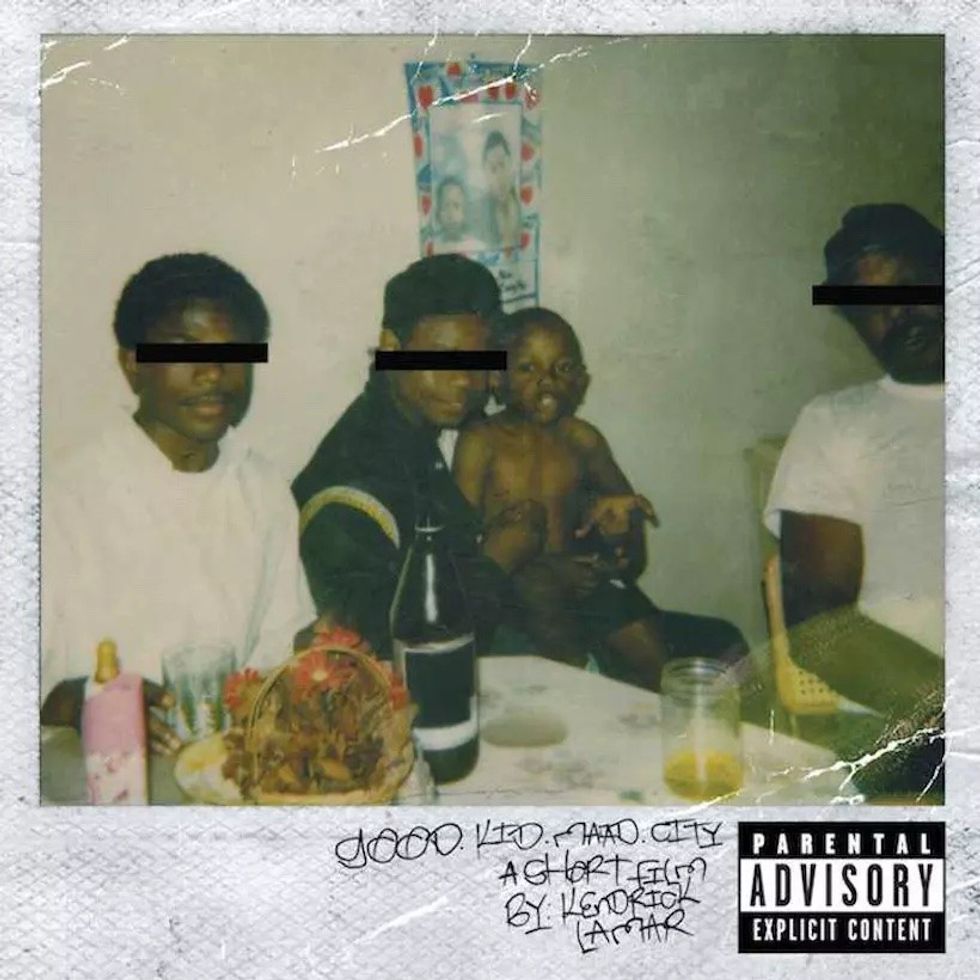 Album cover of 'good kid, m.A.A.d city' by Kendrick Lamar.