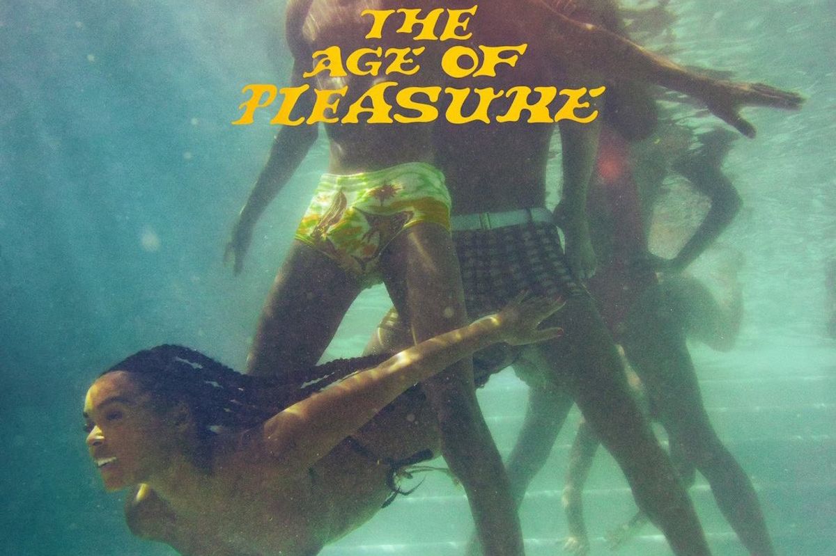 ​Album cover, 'The Age of Pleasure' by Janelle Monàe, Wondaland/Bad Boy Entertainment/Atlantic.