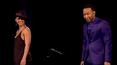 Alicia Keys & John Legend Perform The Beatles' "Let It Be" Live