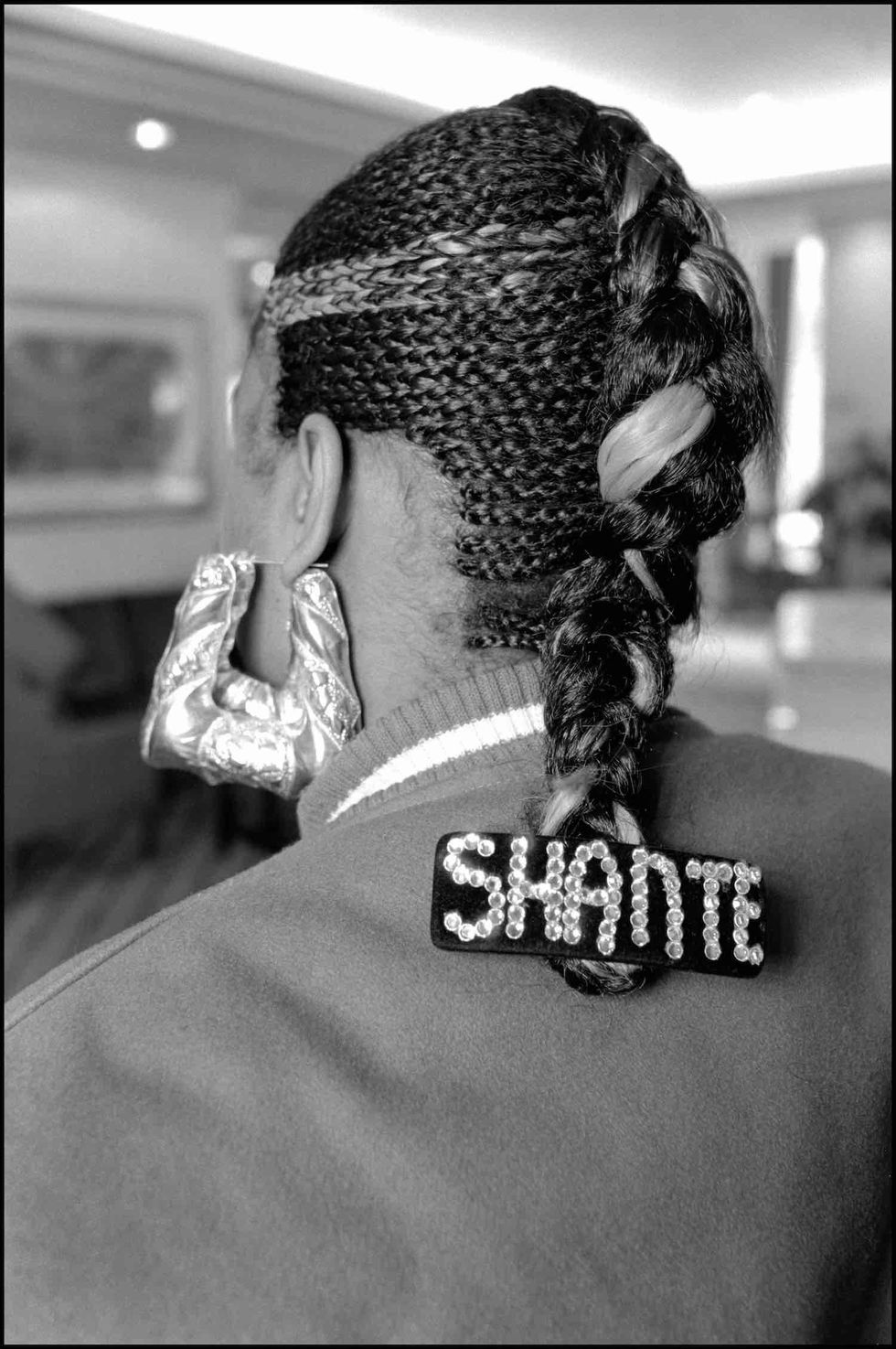 American hip hop musician and rapper Roxanne Shante, UK, 14th March, 1989.