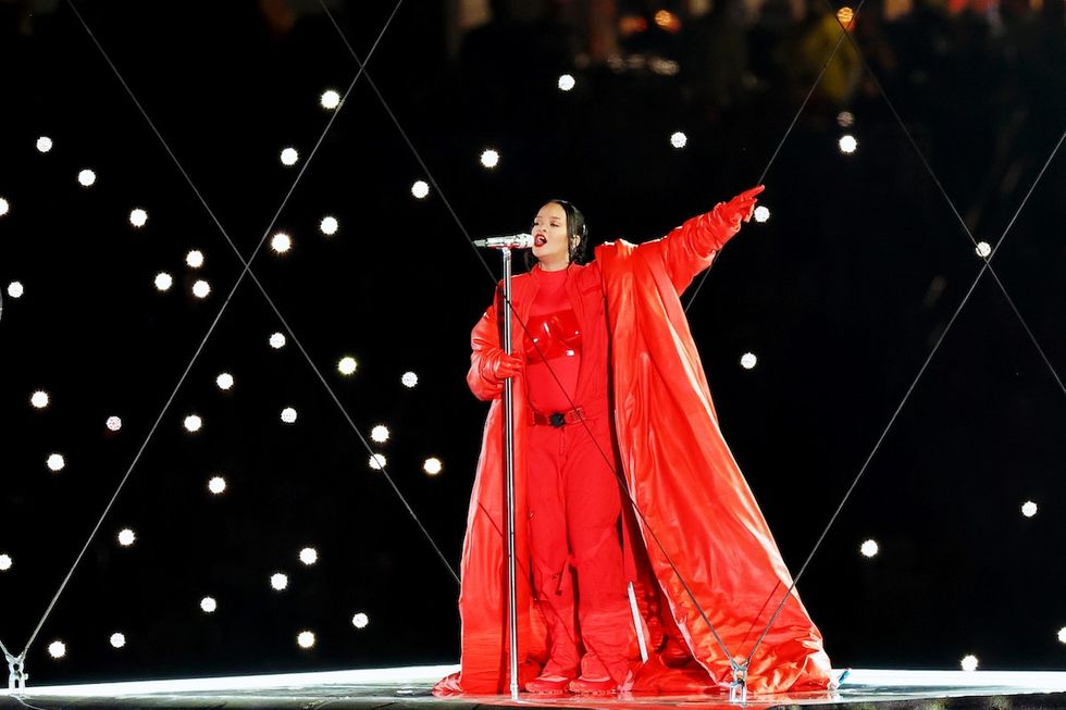 Rihanna Paid Homage to André Leon Talley with Her Super Bowl LVII