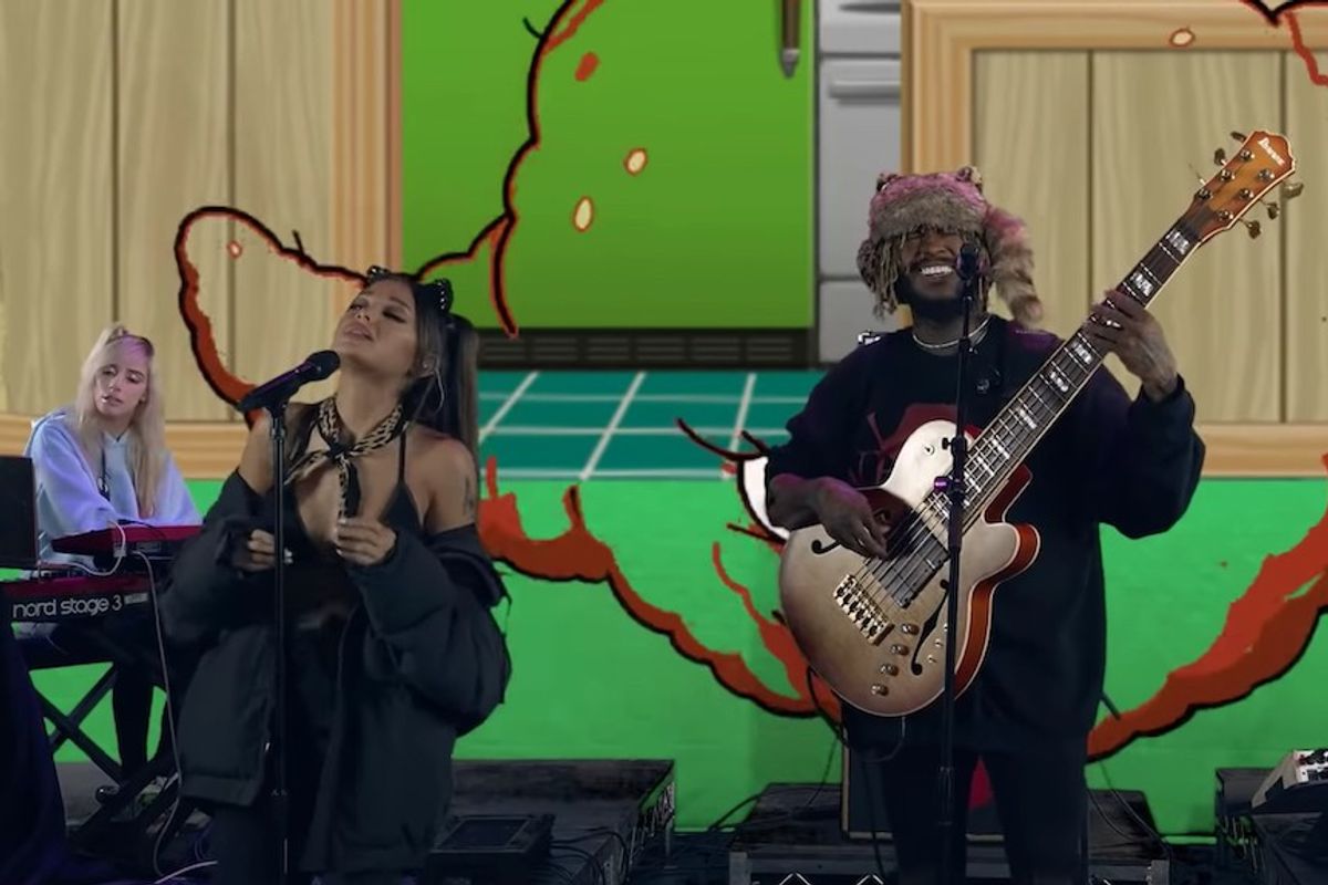Ariana Grande Joins Thundercat for a Twisted Live Performance of "Them Changes"