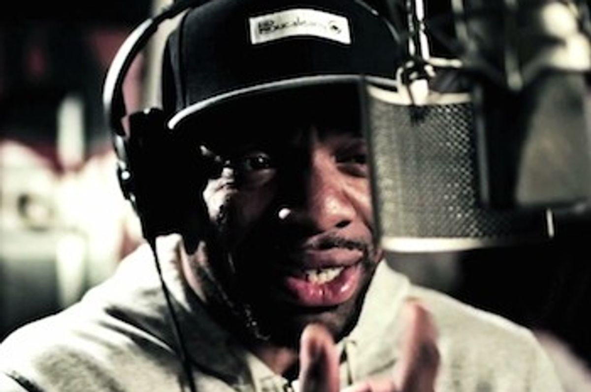 Battle Rapper Loaded Lux Rocks With DJ Premier In The 5th Session Of The 'Bars In The Booth' Series.