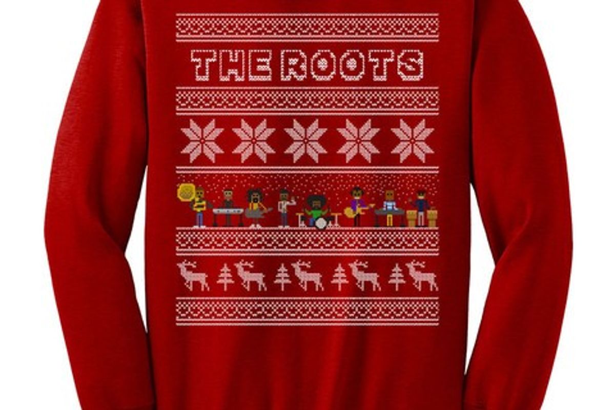 Black Friday wishlist: Okayplayer's The Roots Holiday Sweatshirt