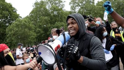 Black lives matter movement inspires protest in london