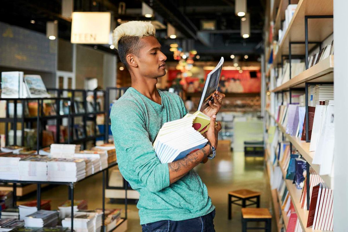 Black-owned bookstore worker