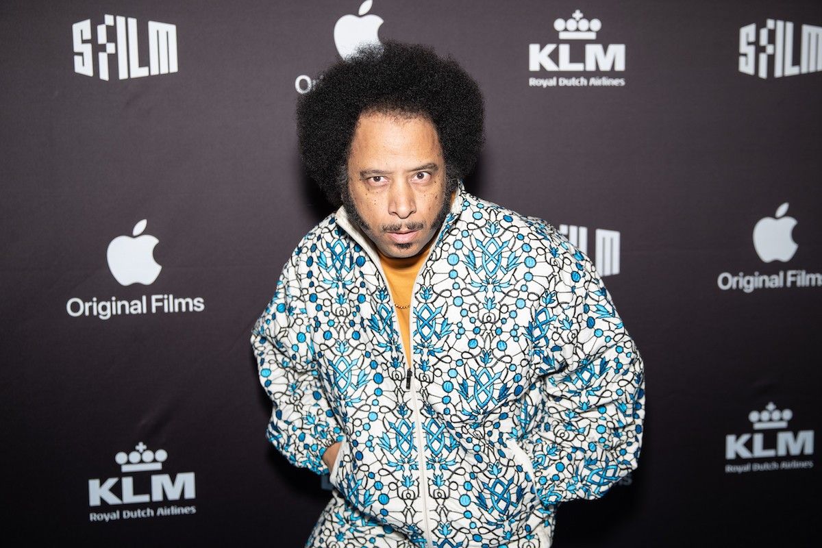 Boots Riley in jacket 