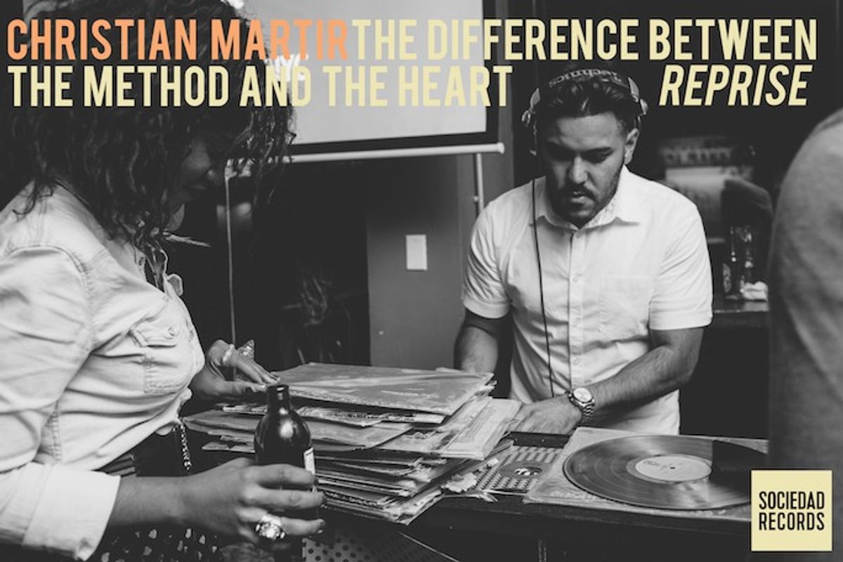 Christian Matir The Difference Between the Method And The Heart Mixtape Cover
