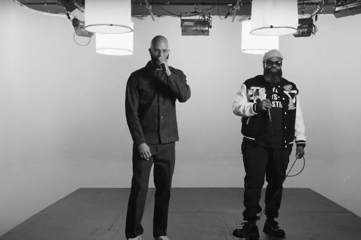 Common and Black Thought Bring "Say Peace" to 'The Tonight Show'