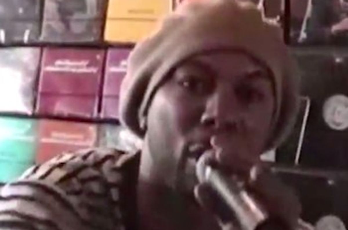 Common Freestyles Live At Fat Beats NYC In 1997 For Throwback Thursday.