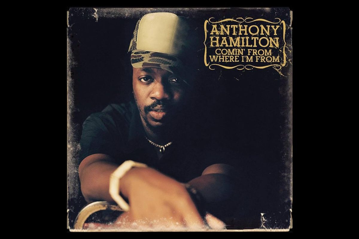 ​Cover art for 'Comin' From Where I'm From' by Anthony Hamilton. 