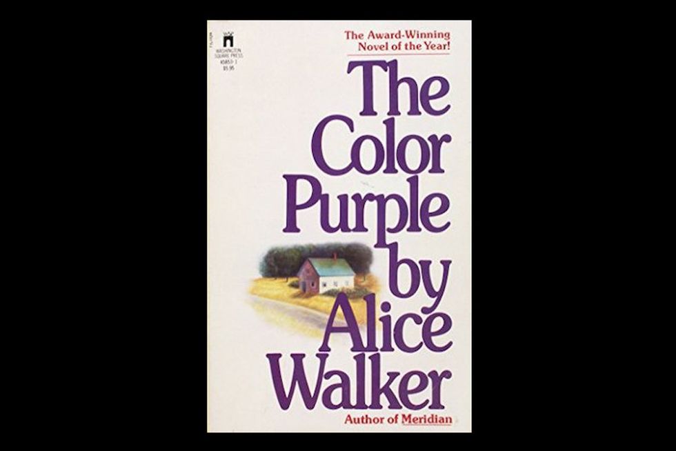 Cover art for 'The Color Purple' by Alice Walker.