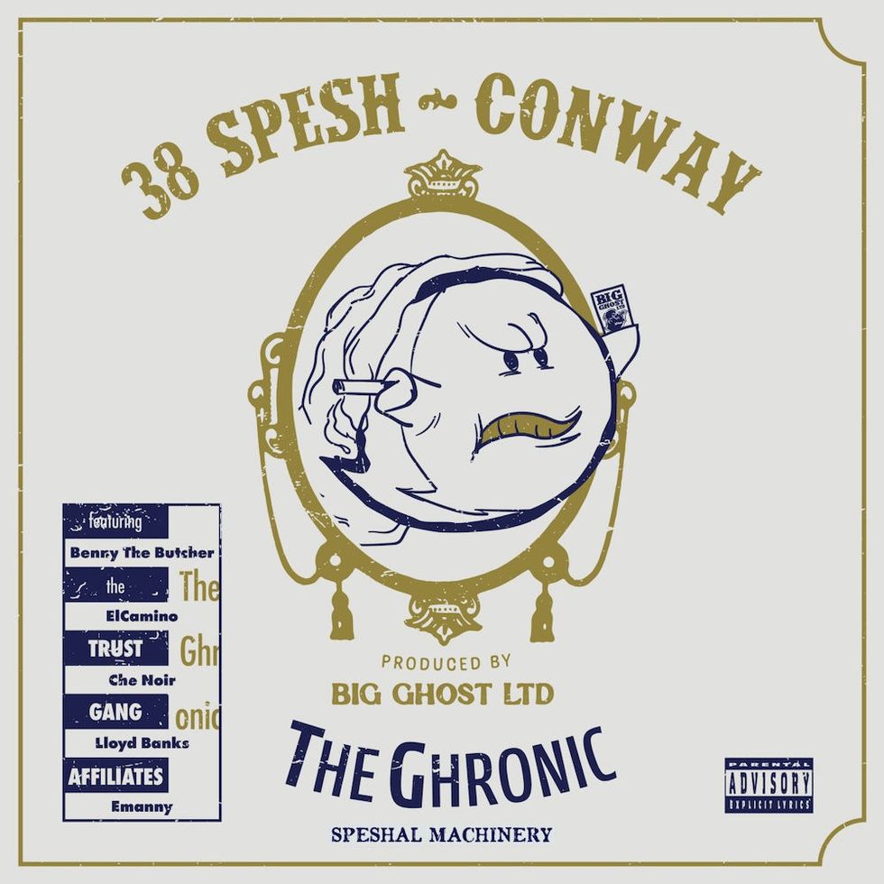 Cover art for 'The Ghronic: Speshal Machinery' by 38 Spesh and Conway The Machine.