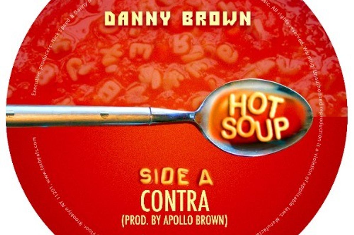 Danny Brown Drops An Alternate Version Of The Apollo Brown Produced Single "Contra" Ahead Of The April 19th Deluxe Vinyl Reissue Of His 'Hot Soup' Mixtape Via Street Corner Music