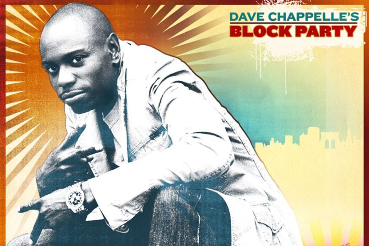 Dave Chappelle Block Party Poster