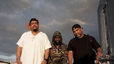 De La Soul at Y Not festival at Pikehall on August 3, 2014 in Matlock, England.