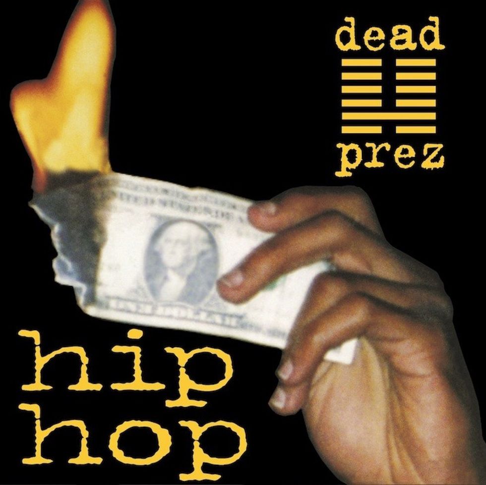 Dead Prez "Hip-Hop" Cover money burning
