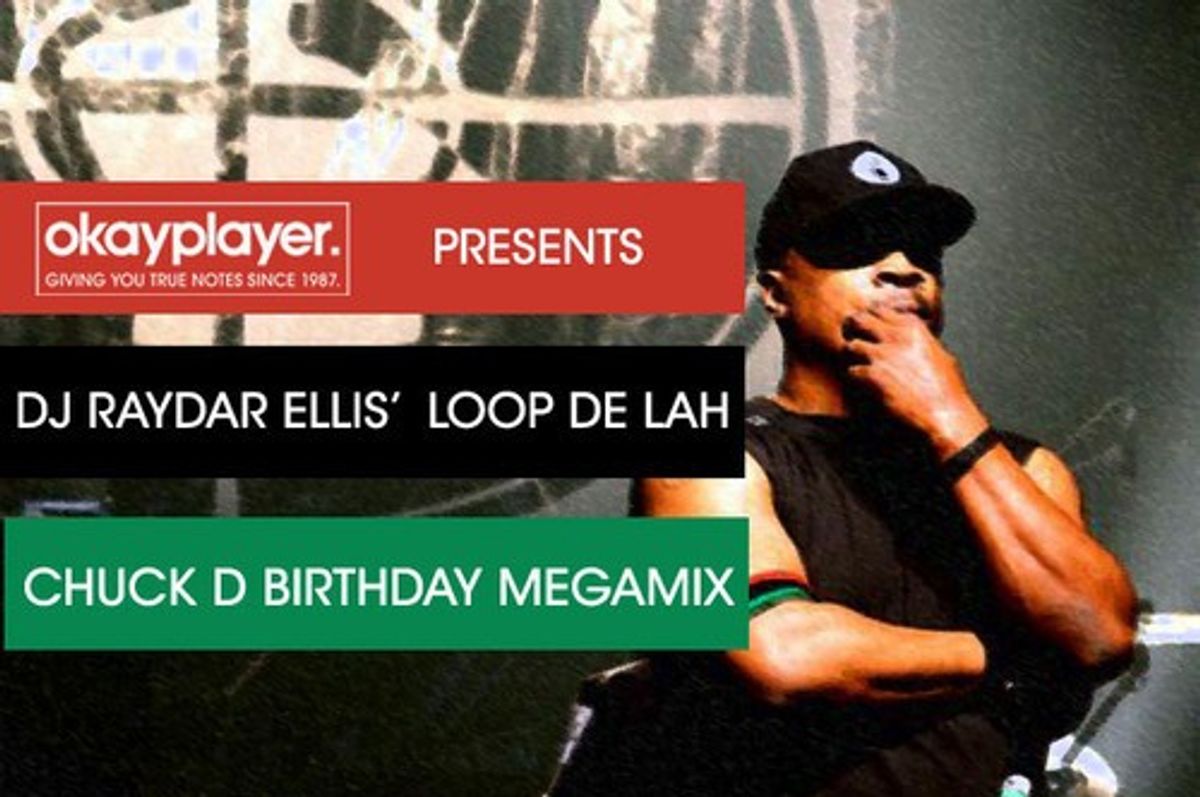 DJ Raydar Ellis Pays Tribute To Chuck D with Happy Birthday Mixtape
