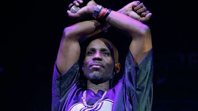 DMX performs at the Ruff Ryder Reunion Tour in 2017