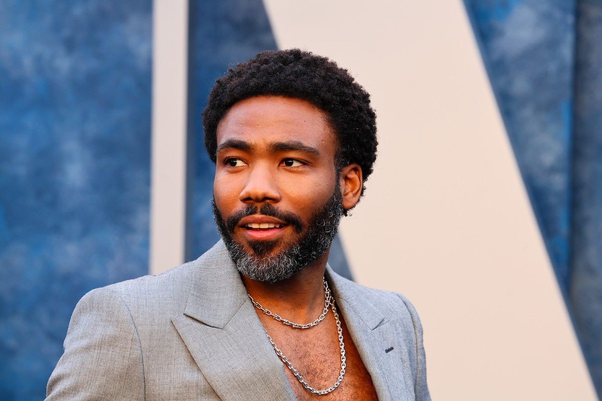 Donald Glover attends the 2023 Vanity Fair Oscar Party Hosted By Radhika Jones at Wallis Annenberg Center for the Performing Arts on March 12, 2023 in Beverly Hills, California.