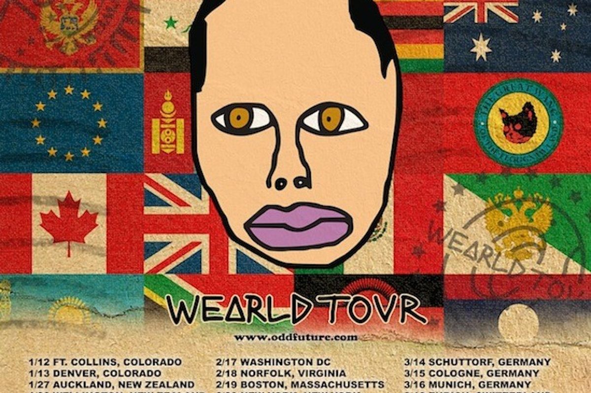 Earl Sweatshirt Announces 'Wearld Tour' Dates Okayplayer
