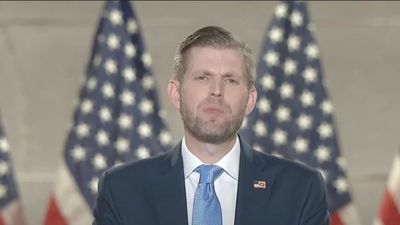 Eric Trump Shares Fake Photo Of Ice Cube & 50 Cent Wearing Trump 2020 Hats