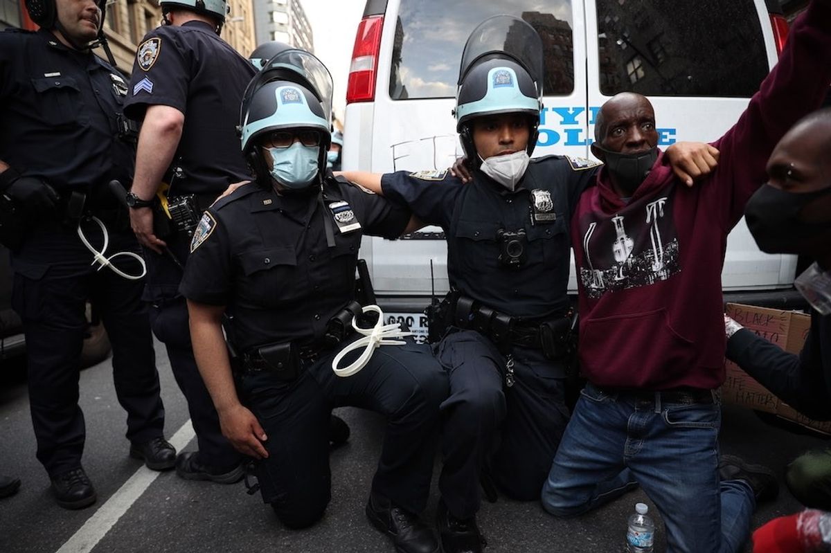 George floyd protests continue in new york