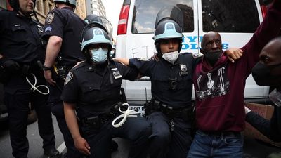 George floyd protests continue in new york