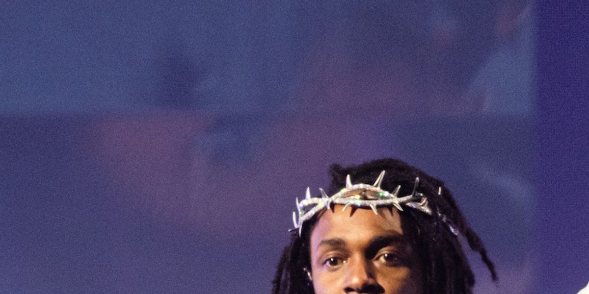 Kendrick Lamar wears diamond-studded 'crown of thorns' to put spotlight on  women's rights