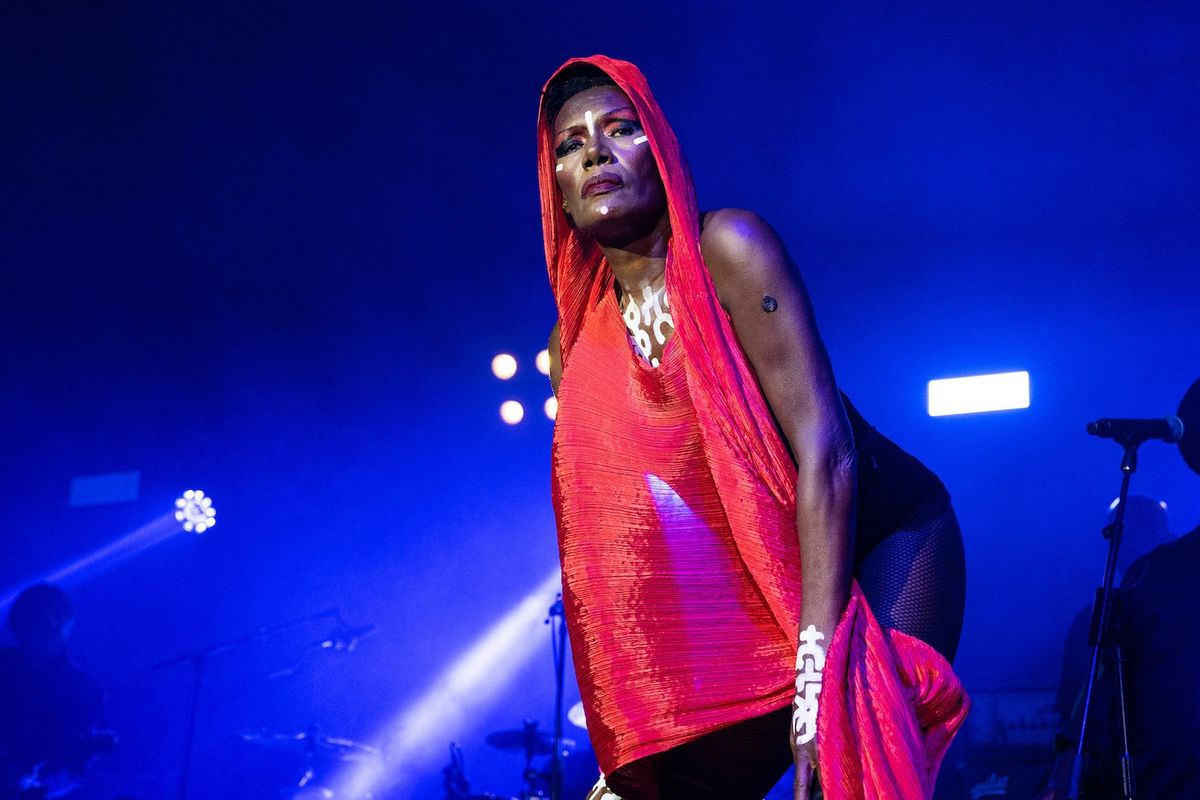 Grace Jones, who will be performing at the 2023 Blue Note Jazz Festival in NYC.