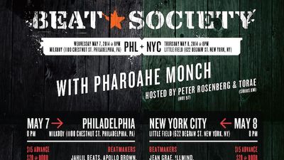 Heineken Presents A Beat Society Double Header As The Original Beatmaking Showcase Returns To Philly & NYC On May 7th & 8th With Special Guest Pharoahe Monch + Hosts Peter Rosenberg And Torae.