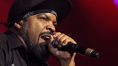 Ice Cube performs during Nightmare On Q Street at the Orleans Arena on October 16, 2021 in Las Vegas, Nevada.