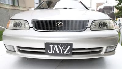 JAY-Z’s Lexus. 