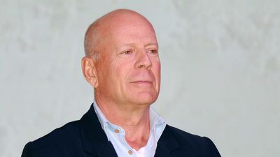 Bruce willis and wife emma heming attend cocobaba and ushopal activity in shanghai