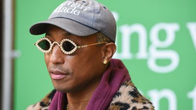 Pharrell williams launches humanrace at selfridges