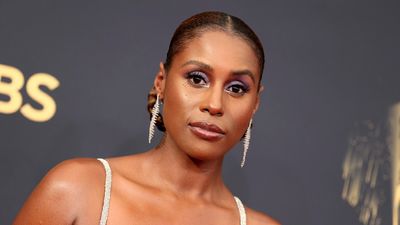 Issa Rae attends the 73rd Primetime Emmys.