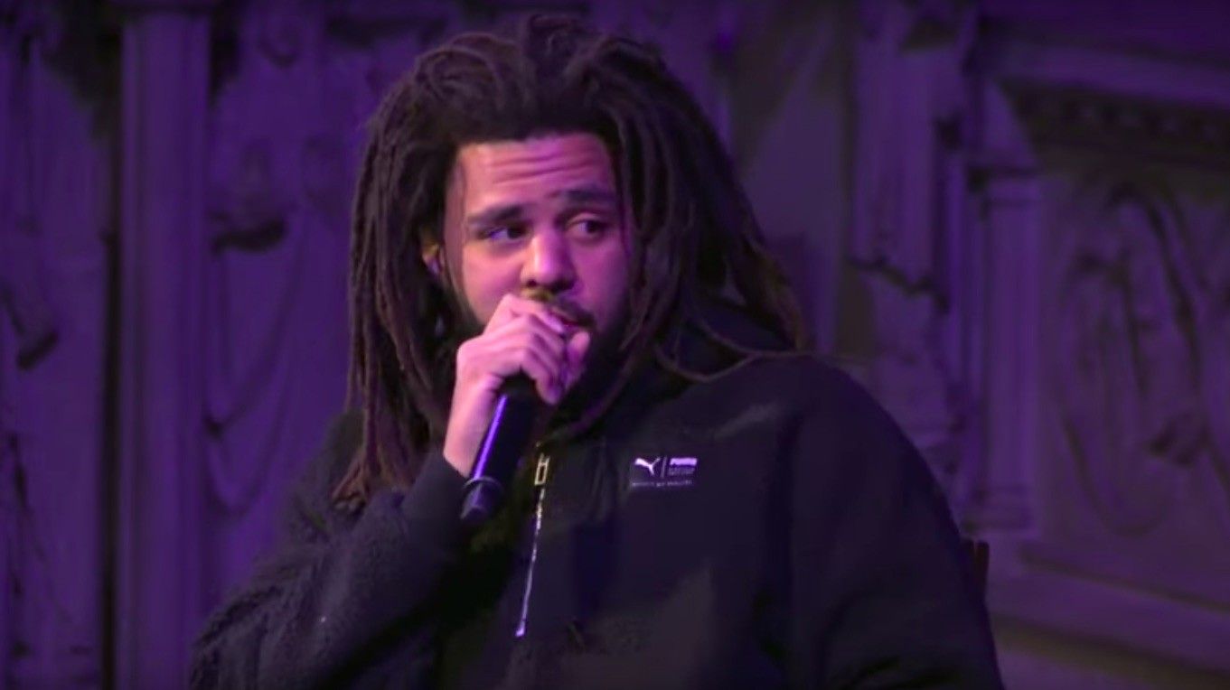J cole breaks down why he addresses social issues in his music at mlk now event in harlem