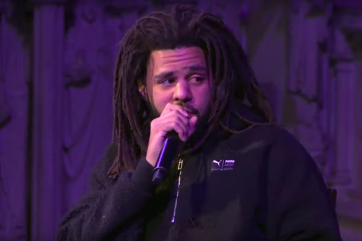 J cole breaks down why he addresses social issues in his music at mlk now event in harlem
