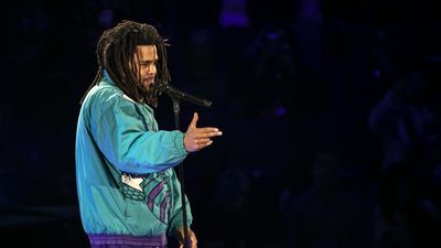 J. Cole Performs at the 2019 NBA All-Star Game
