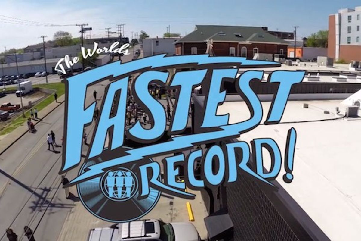 Jack White Puts One In the Books: Presses World's Fastest Single (Video)