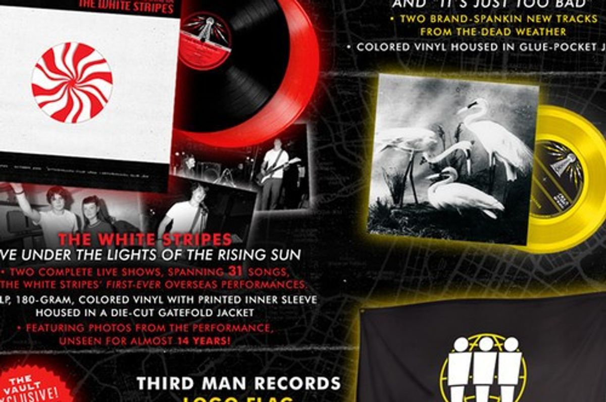 Jack White & Third Man Records Prep Fans For Vault Package 21 With Forthcoming Dead Weather 7-Inch Vinyl Single & Rare White Stripes Double LP.