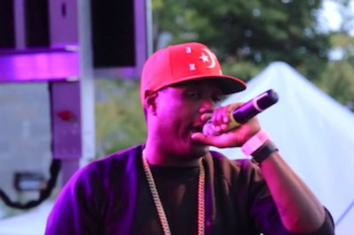 Jay Electronica Headlines The Duck Down BBQ At The A3c Hip Hop Festival In Atlanta.