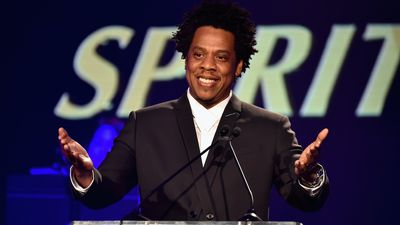 Jay-Z speaks onstage during the City of Hope Spirit of Life Gala 2018 at Barker Hangar on October 11, 2018 in Santa Monica, California.