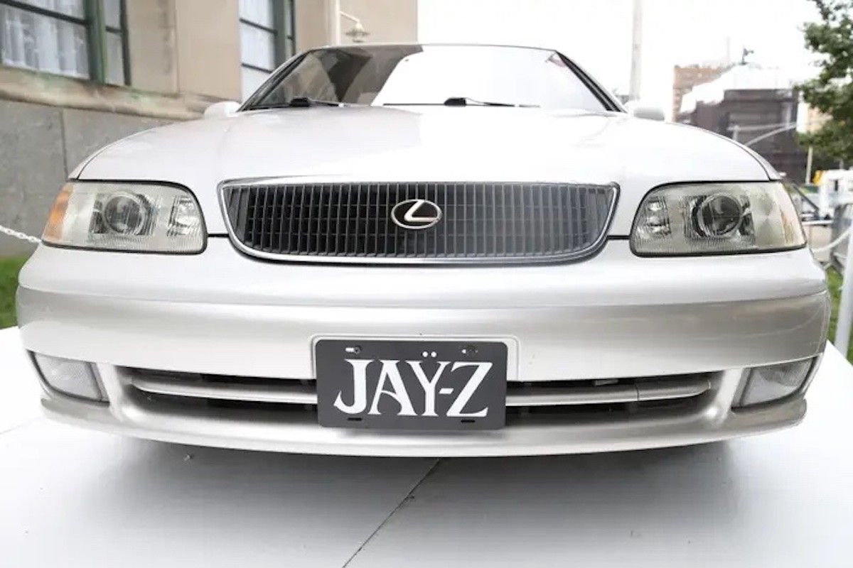 JAY-Z’s Lexus. 